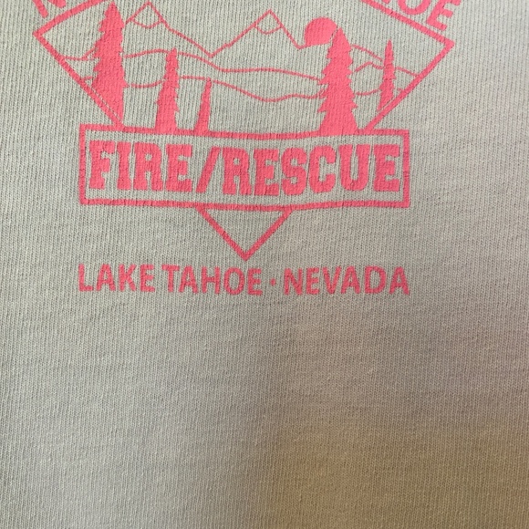 Weekend Sale! Fire Fighter Breast Cancer Awareness shirt - Picture 3 of 3